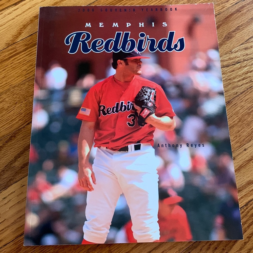 MLB 2006 STL Cardinals Minor League team ‘Memphis Redbirds’ souvenir yearbook